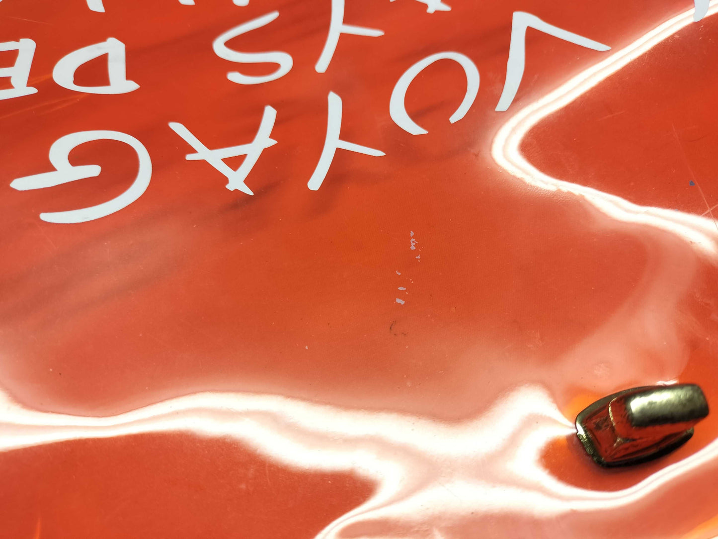 HERMES orange handbag