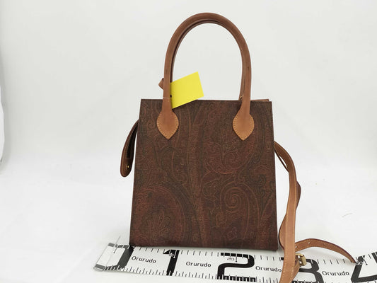 ETRO Paisley Pattern 2-Way Shoulder Bag