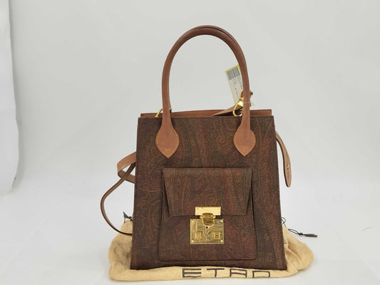 ETRO Paisley Pattern 2-Way Shoulder Bag
