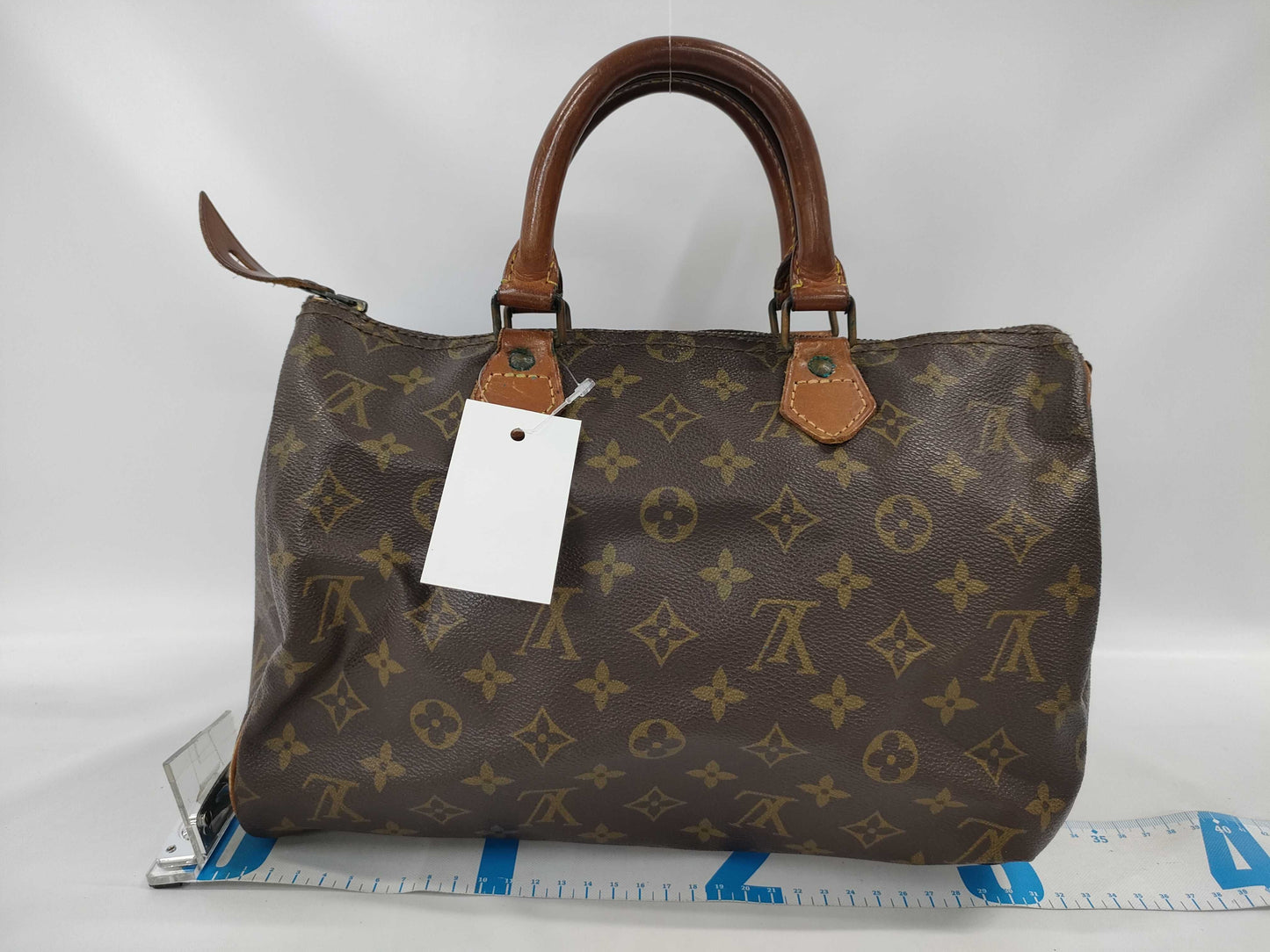 LOUIS VUITTON Monogram Old Speedy 30 Boston Bag