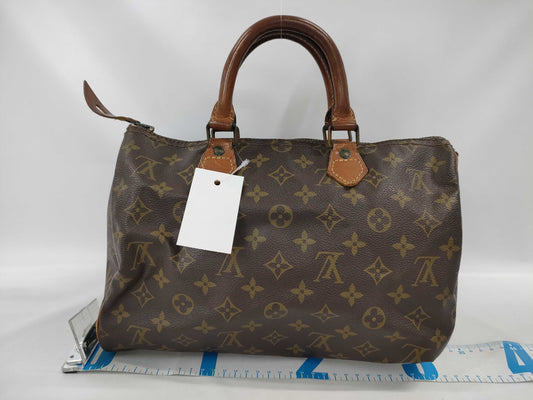 LOUIS VUITTON Monogram Old Speedy 30 Boston Bag