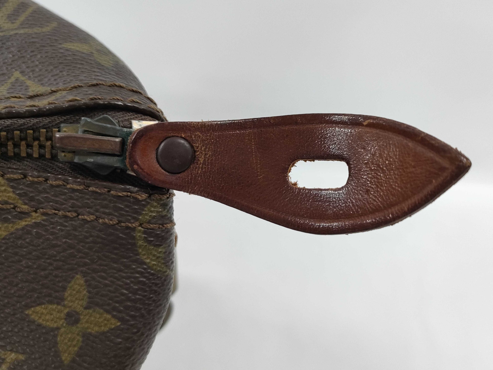 LOUIS VUITTON Monogram Old Speedy 30 Boston Bag