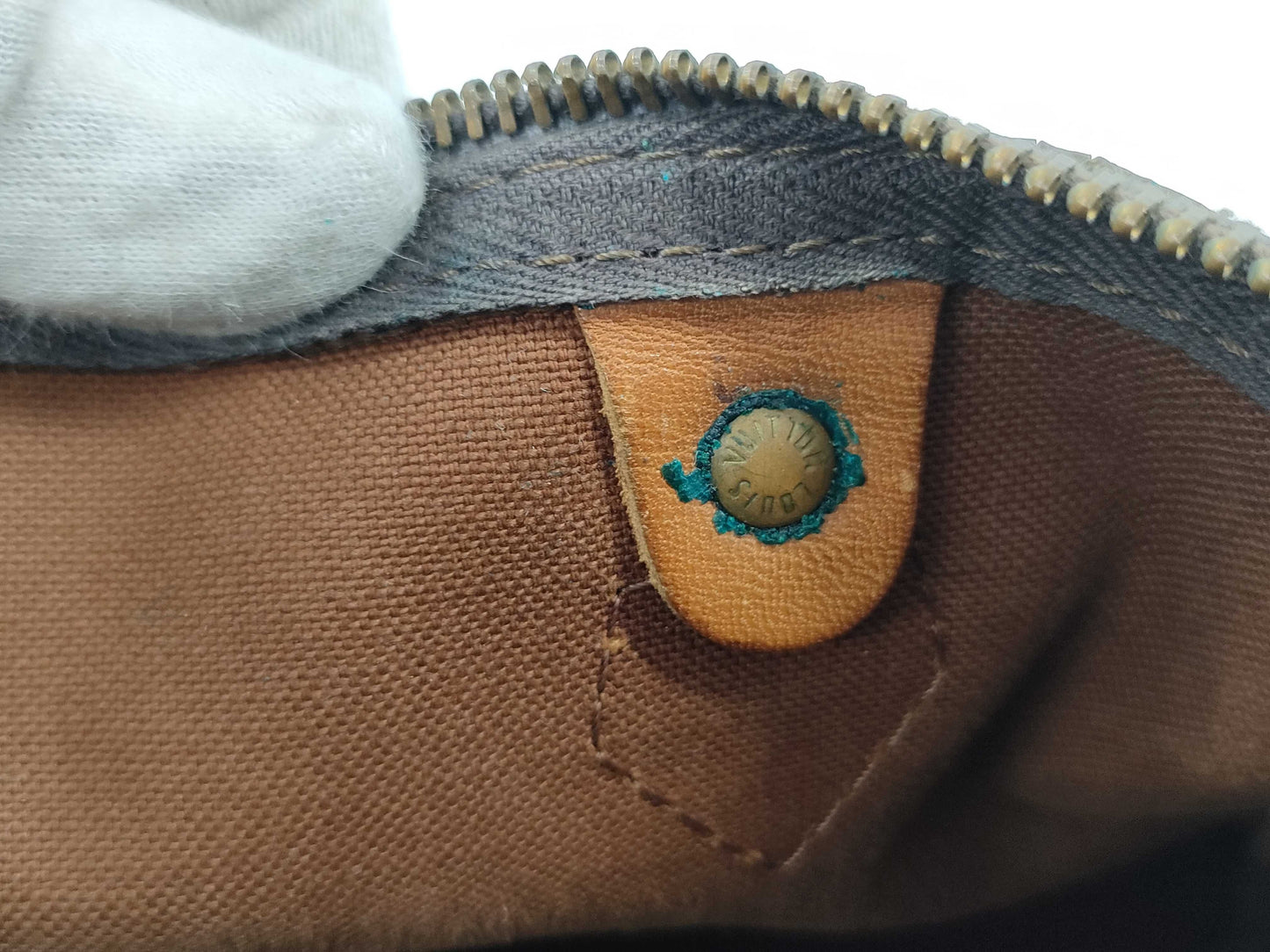 LOUIS VUITTON Monogram Old Speedy 30 Boston Bag