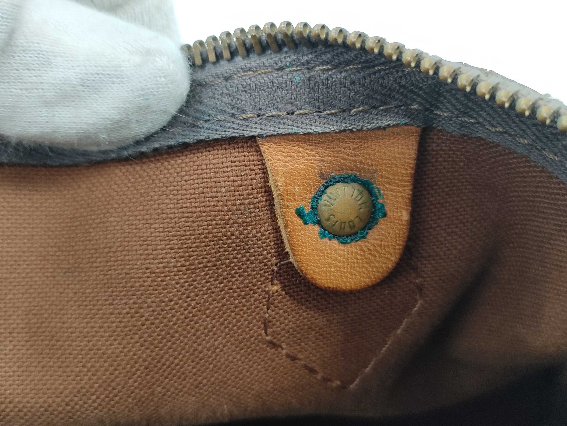 LOUIS VUITTON Monogram Old Speedy 30 Boston Bag