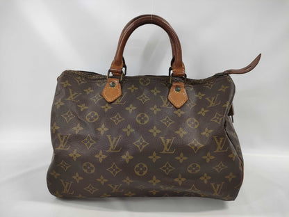LOUIS VUITTON Monogram Old Speedy 30 Boston Bag