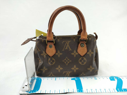 LOUIS VUITTON RFID Unverifiable, Serial Unverifiable, Monogram Mini Speedy Handbag with Paper Tag
