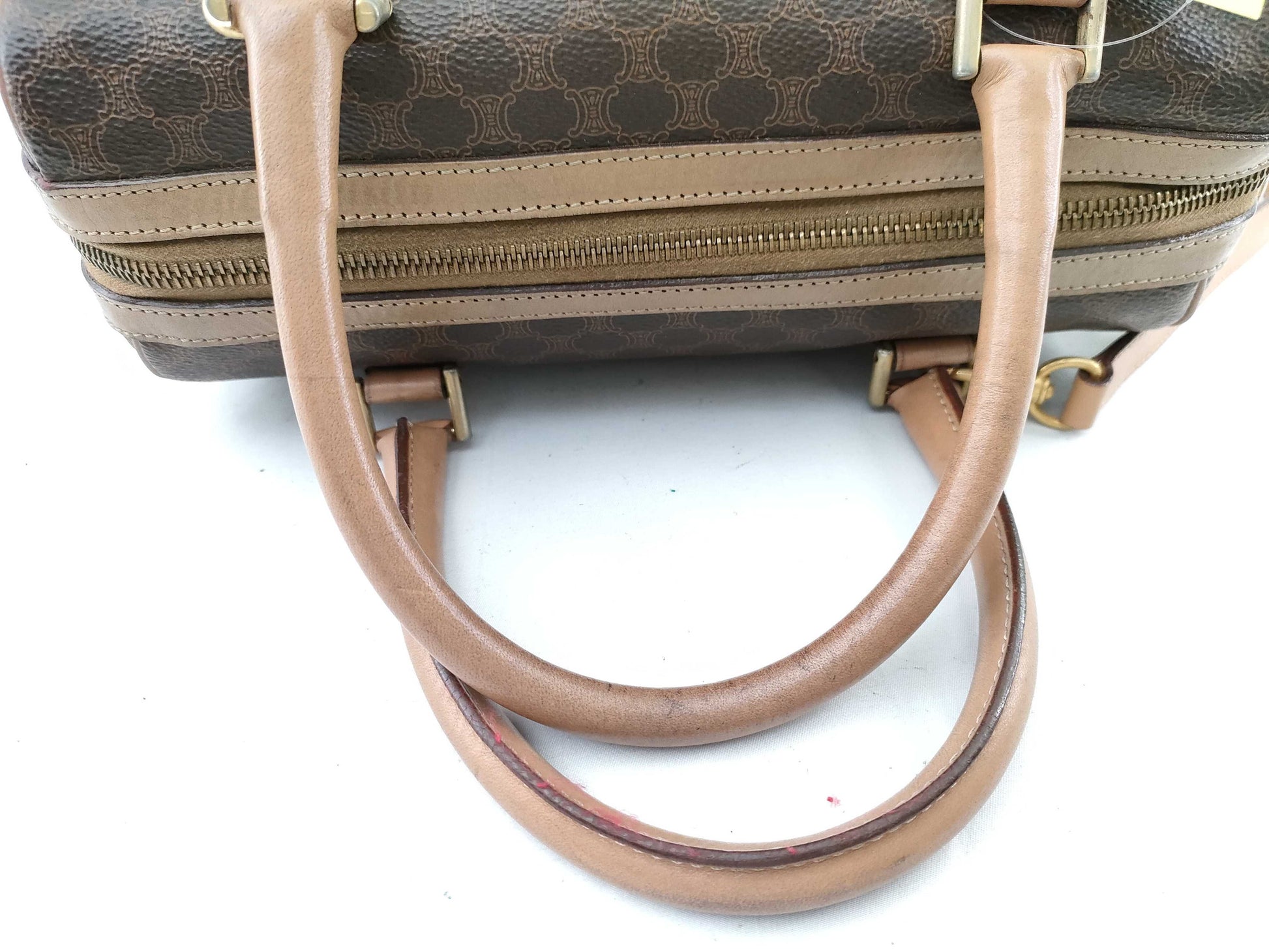 CELINE Macadam 2-Way Shoulder Bag/Handbag
