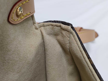 LOUIS VUITTON RFID Verified, Serial Number Unverified, Monogram Saumur BB Shoulder Bag