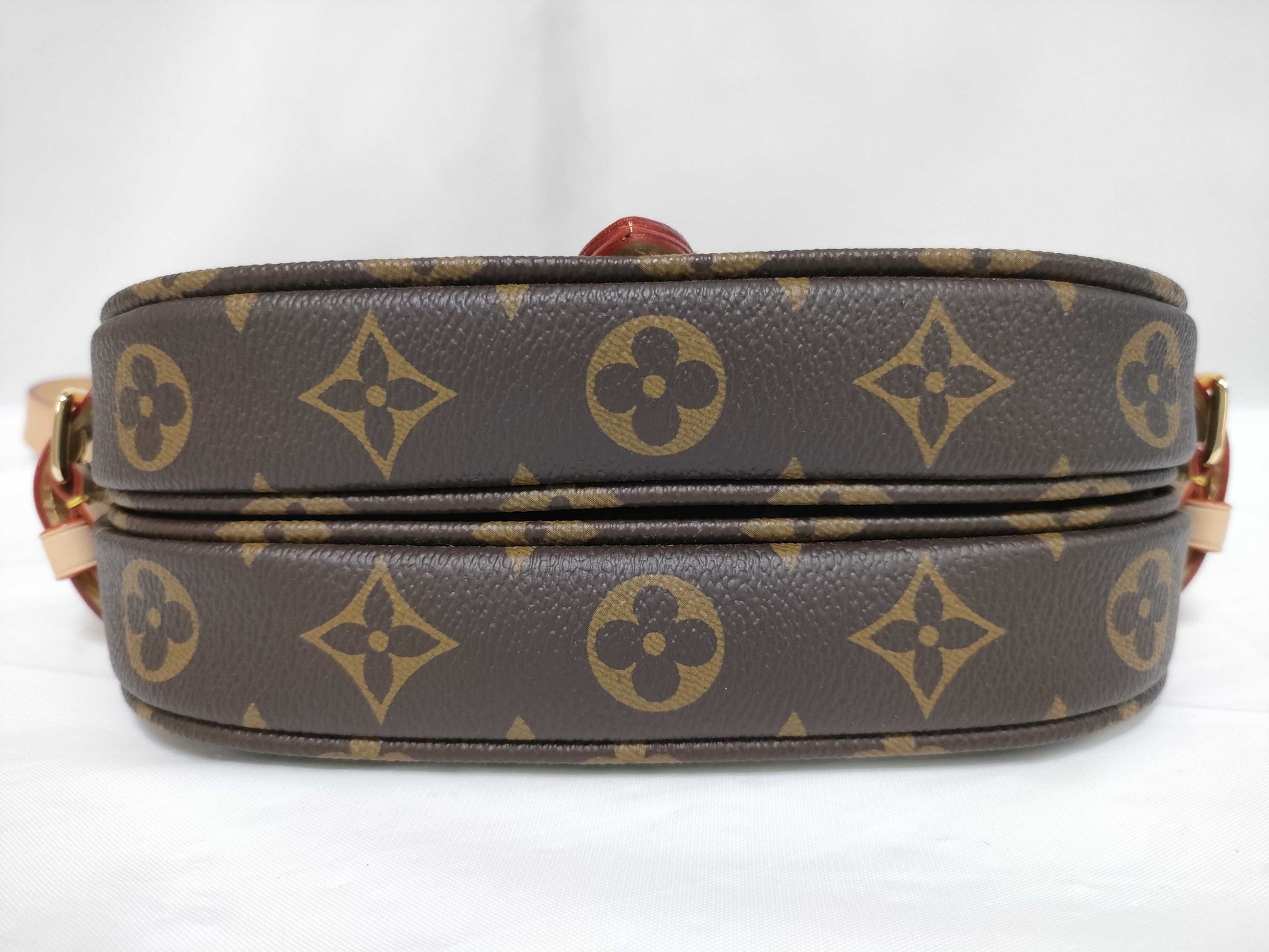 LOUIS VUITTON RFID Verified, Serial Number Unverified, Monogram Saumur BB Shoulder Bag