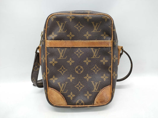 LOUIS VUITTON Danube Shoulder Bag with Internal Deterioration