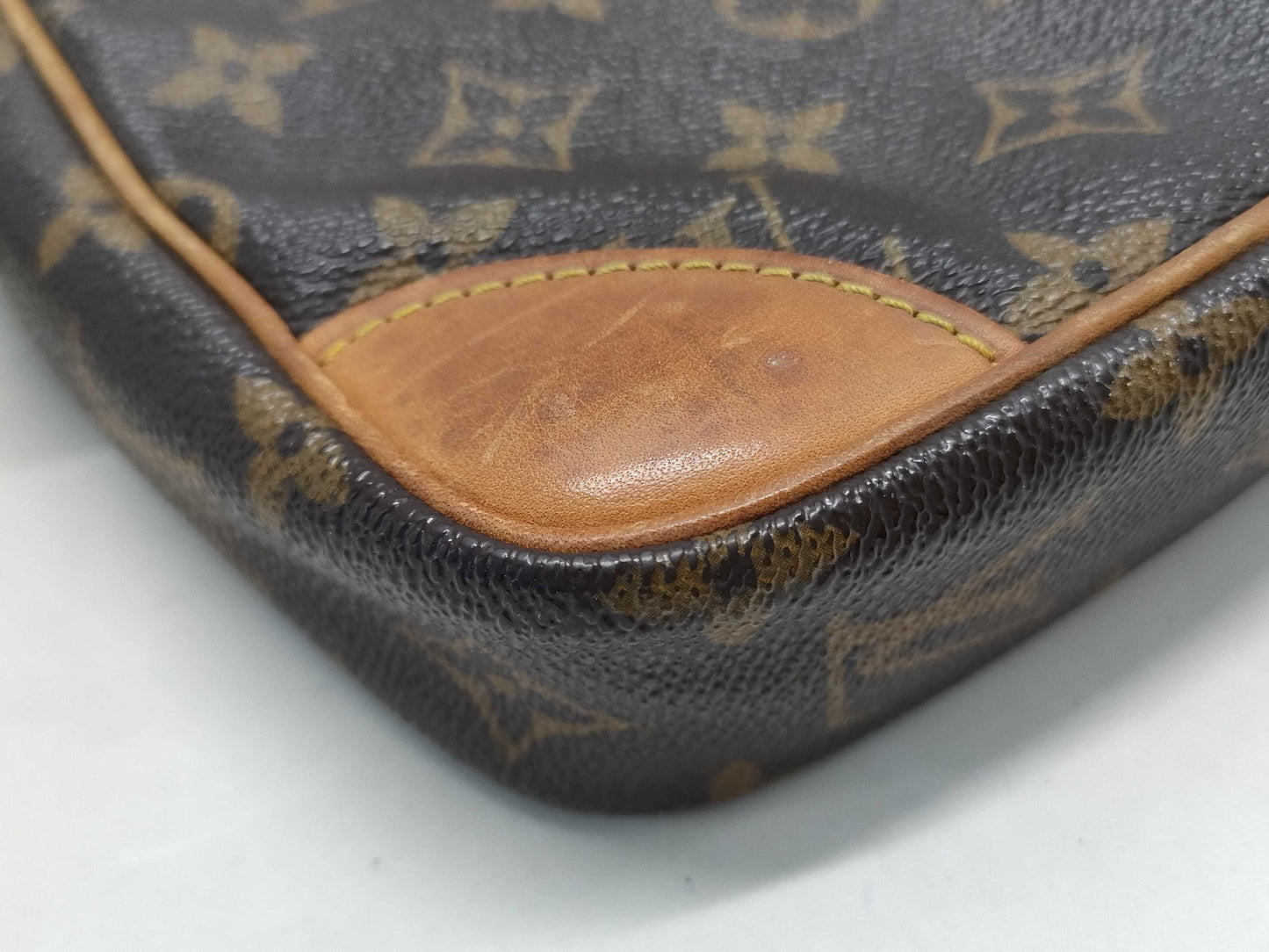 LOUIS VUITTON Danube Shoulder Bag with Internal Deterioration