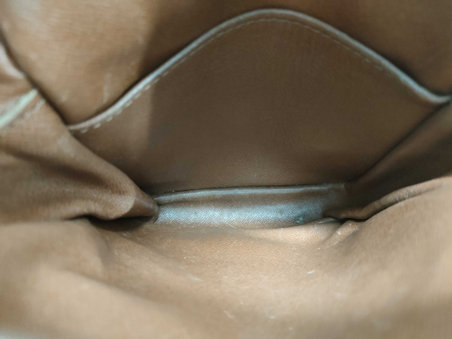 LOUIS VUITTON Danube Shoulder Bag with Internal Deterioration