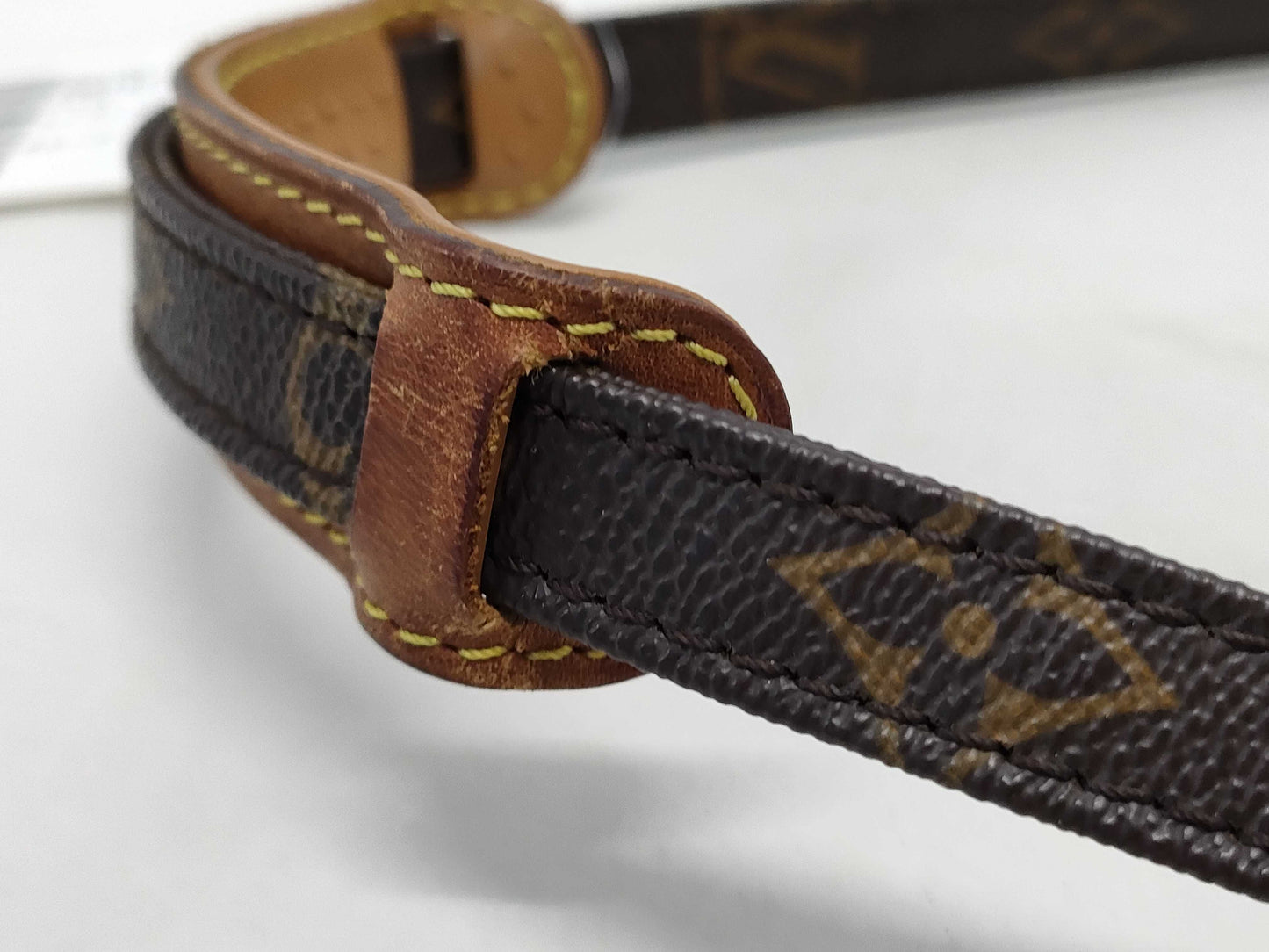 LOUIS VUITTON Danube Shoulder Bag with Internal Deterioration