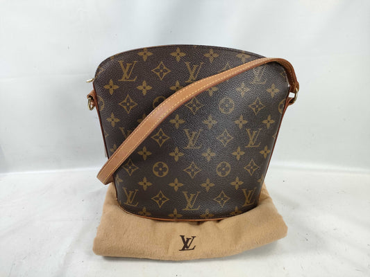 LOUIS VUITTON RFID Unverifiable VI 0020 Monogram M51290 Drouot Shoulder Bag