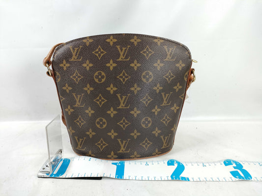 LOUIS VUITTON RFID Unverifiable VI 0020 Monogram M51290 Drouot Shoulder Bag
