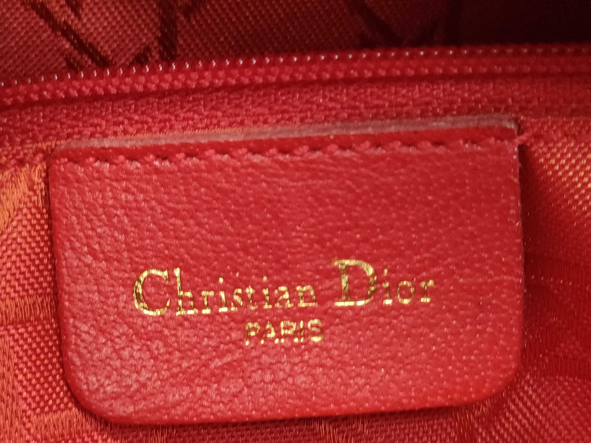 Dior Lady Dior Tote Bag