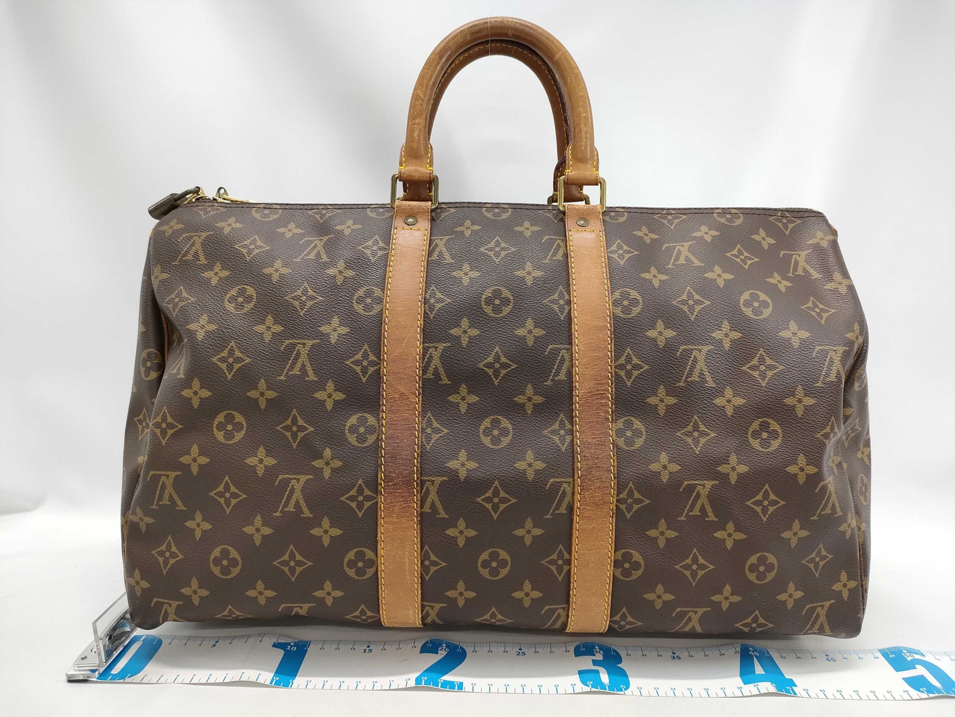 LOUIS VUITTON Monogram M41428 Keepall 45 Boston Bag