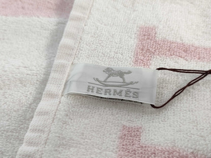 HERMES Avalon Towel Handkerchief with Tag Other Accessories