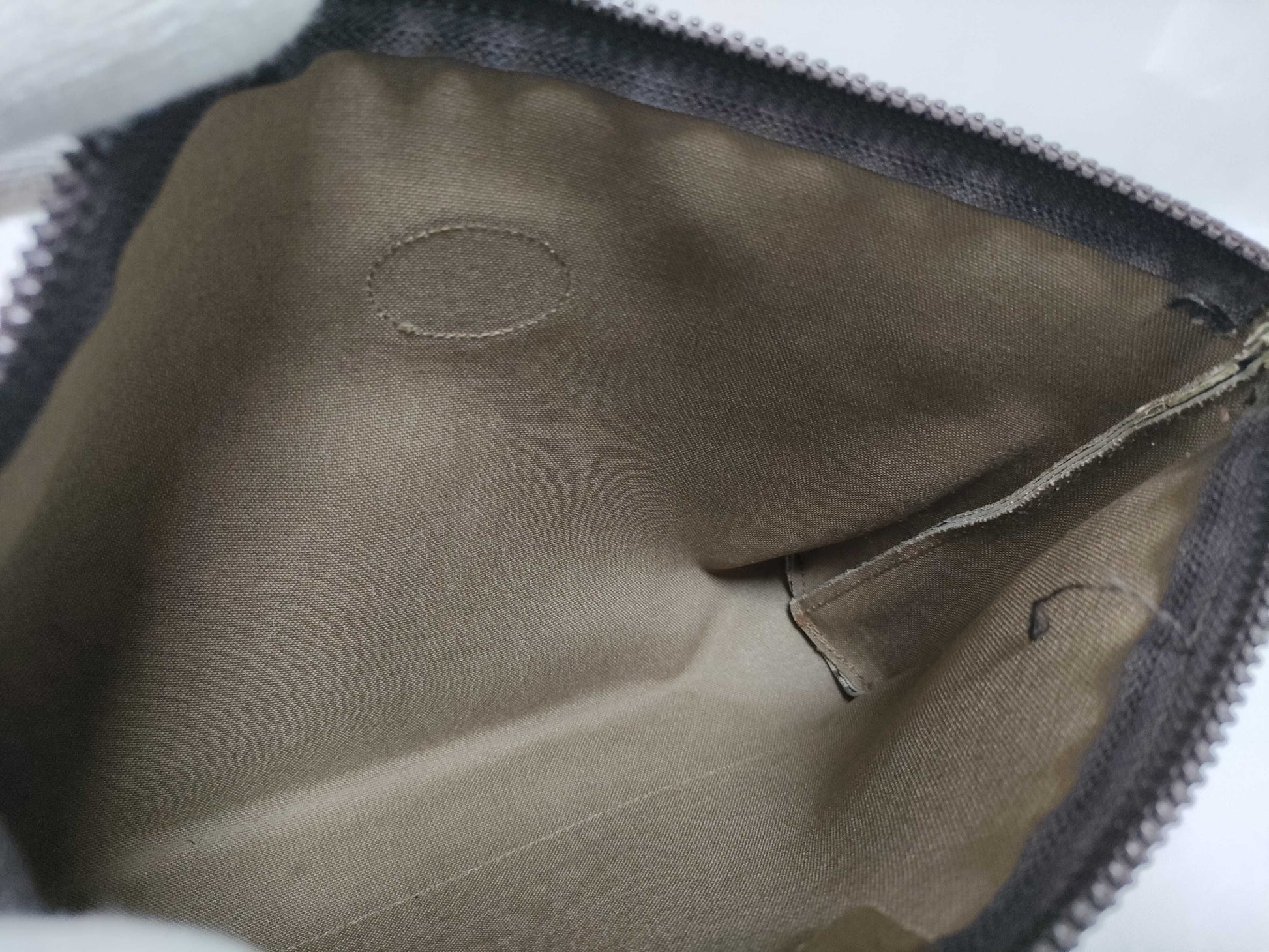 GUCCI Plus Second Bag PVC Beige Second Bag