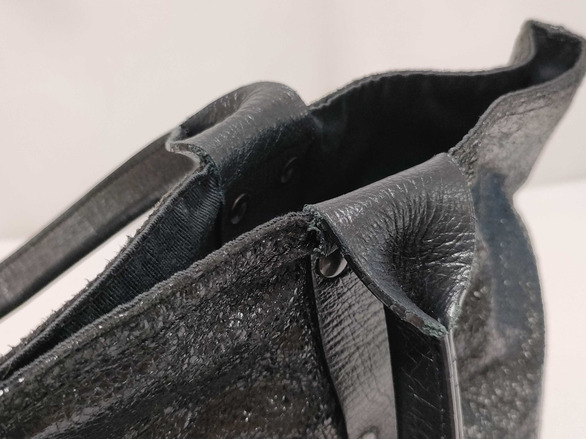 Coach/Stephan Verdino Metallic Handbag
