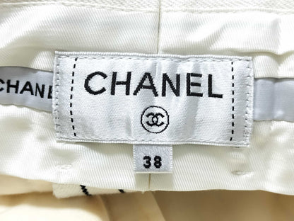 CHANEL Pants/Cotton/Size 38 Pants