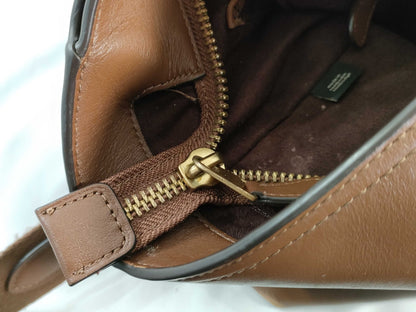 COACH Metropolitan Tote 2-way 55564 Brown Tote Bag