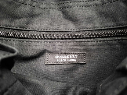 BURBERRY BLACK LABEL Canvas Messenger Shoulder Bag