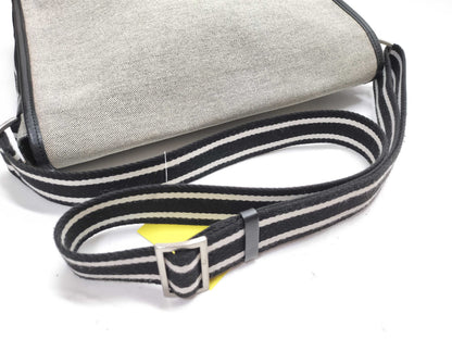 BURBERRY BLACK LABEL Canvas Messenger Shoulder Bag