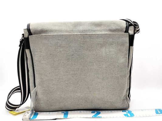 BURBERRY BLACK LABEL Canvas Messenger Shoulder Bag