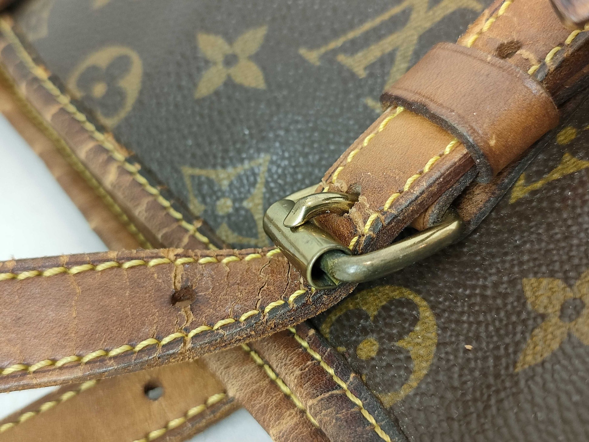 LOUIS VUITTON RFID verification failed SP1928 Monogram M42236 Bucket GM Handbag