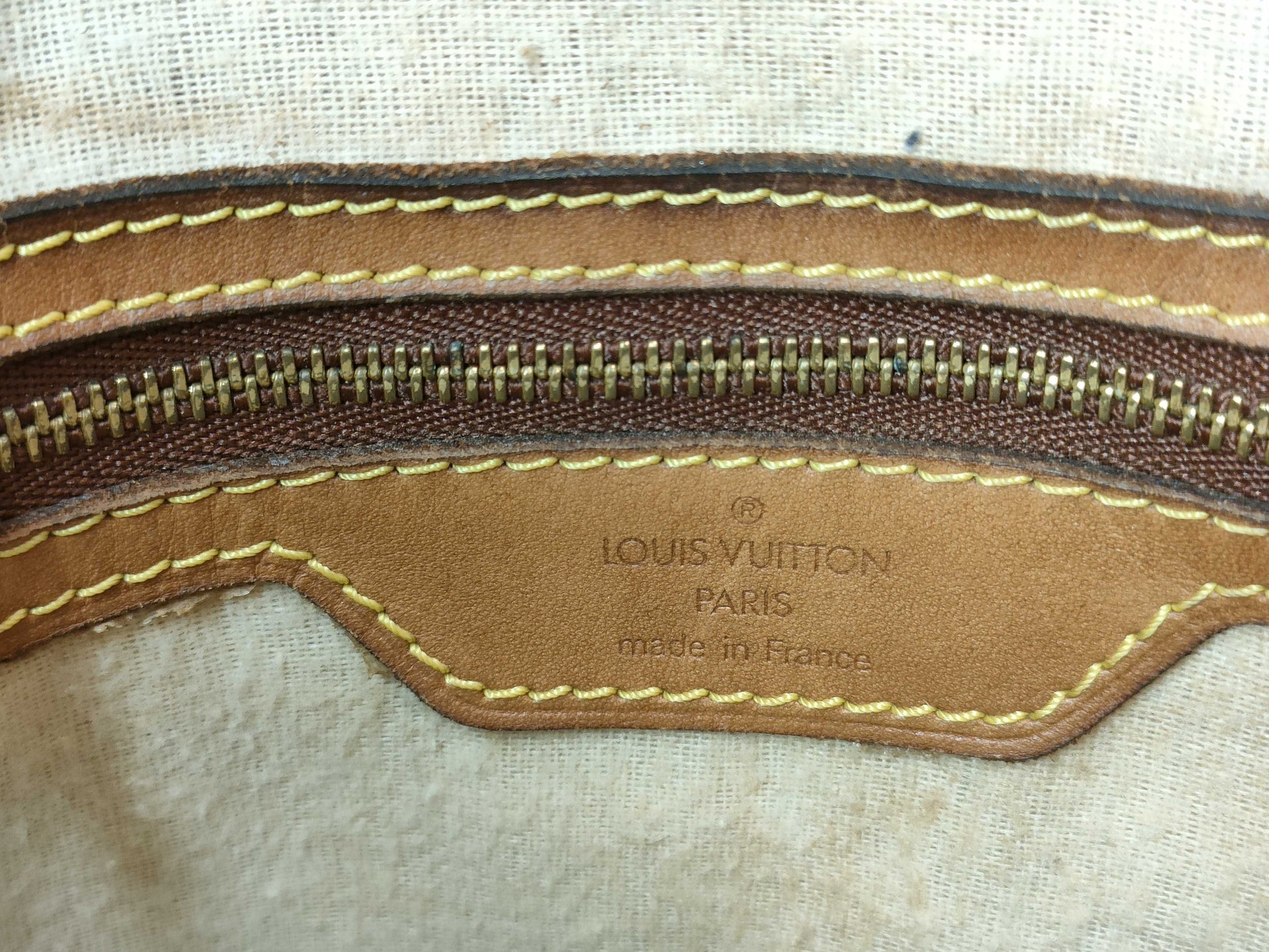 LOUIS VUITTON RFID verification failed SP1928 Monogram M42236 Bucket GM Handbag