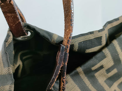 FENDI Zucca pattern tote bag