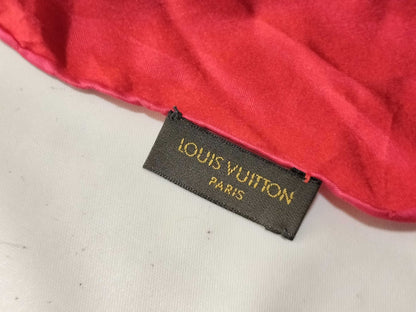 LOUIS VUITTON Monogram Large Silk Scarf