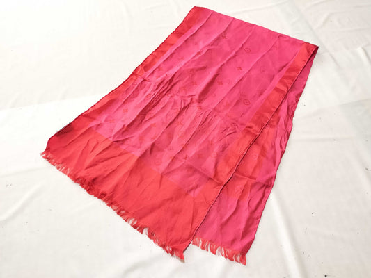 LOUIS VUITTON Monogram Large Silk Scarf