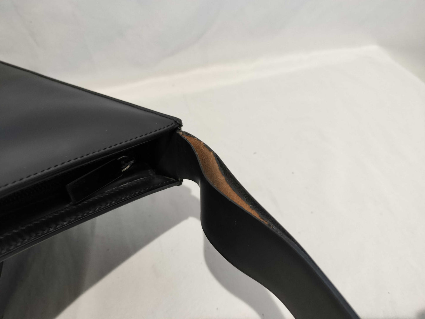 GUCCI Bamboo Leather Bag/Pouch Set Shoulder Bag