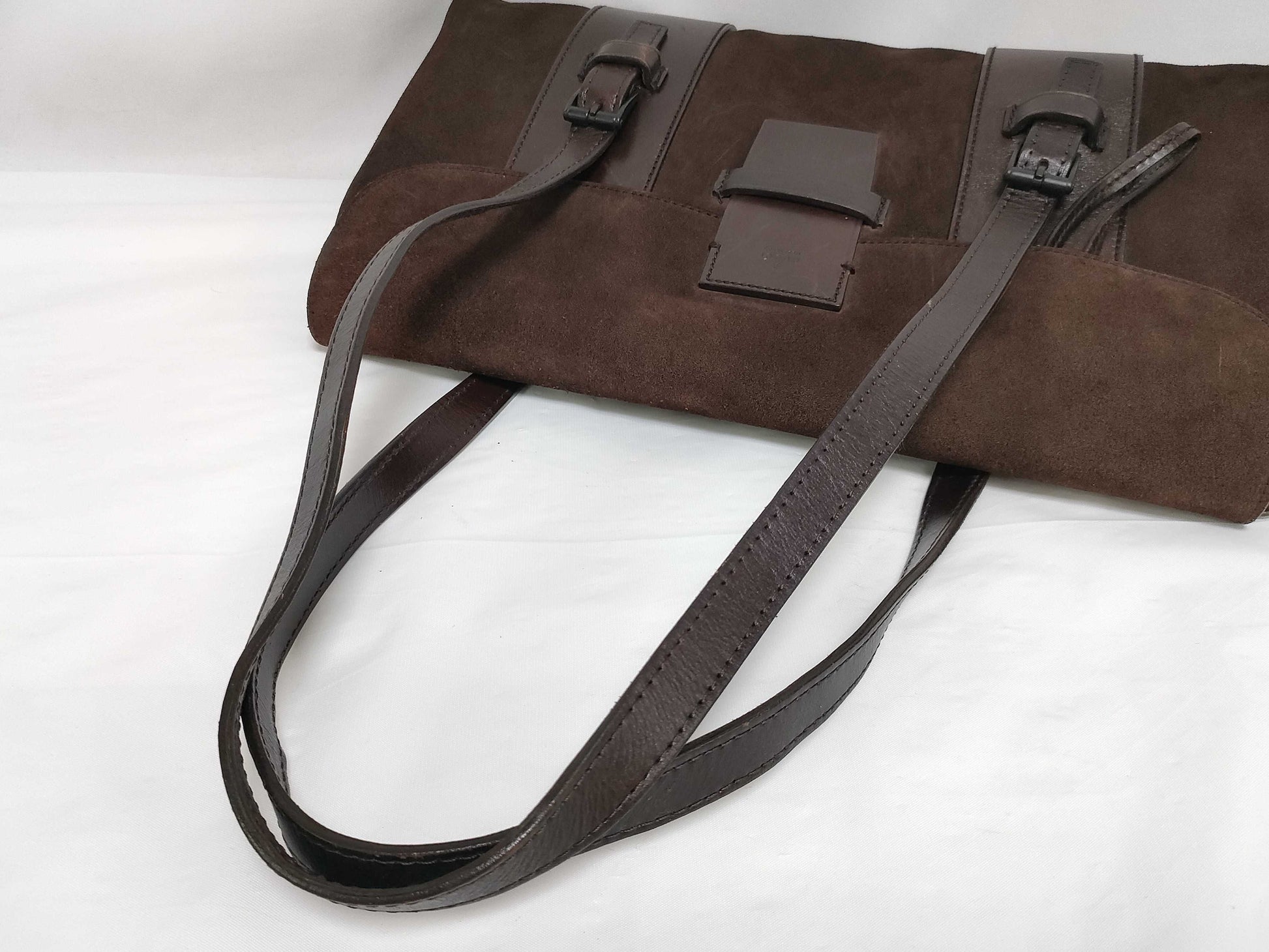 GUCCI 101287 219917 Suede Handbag