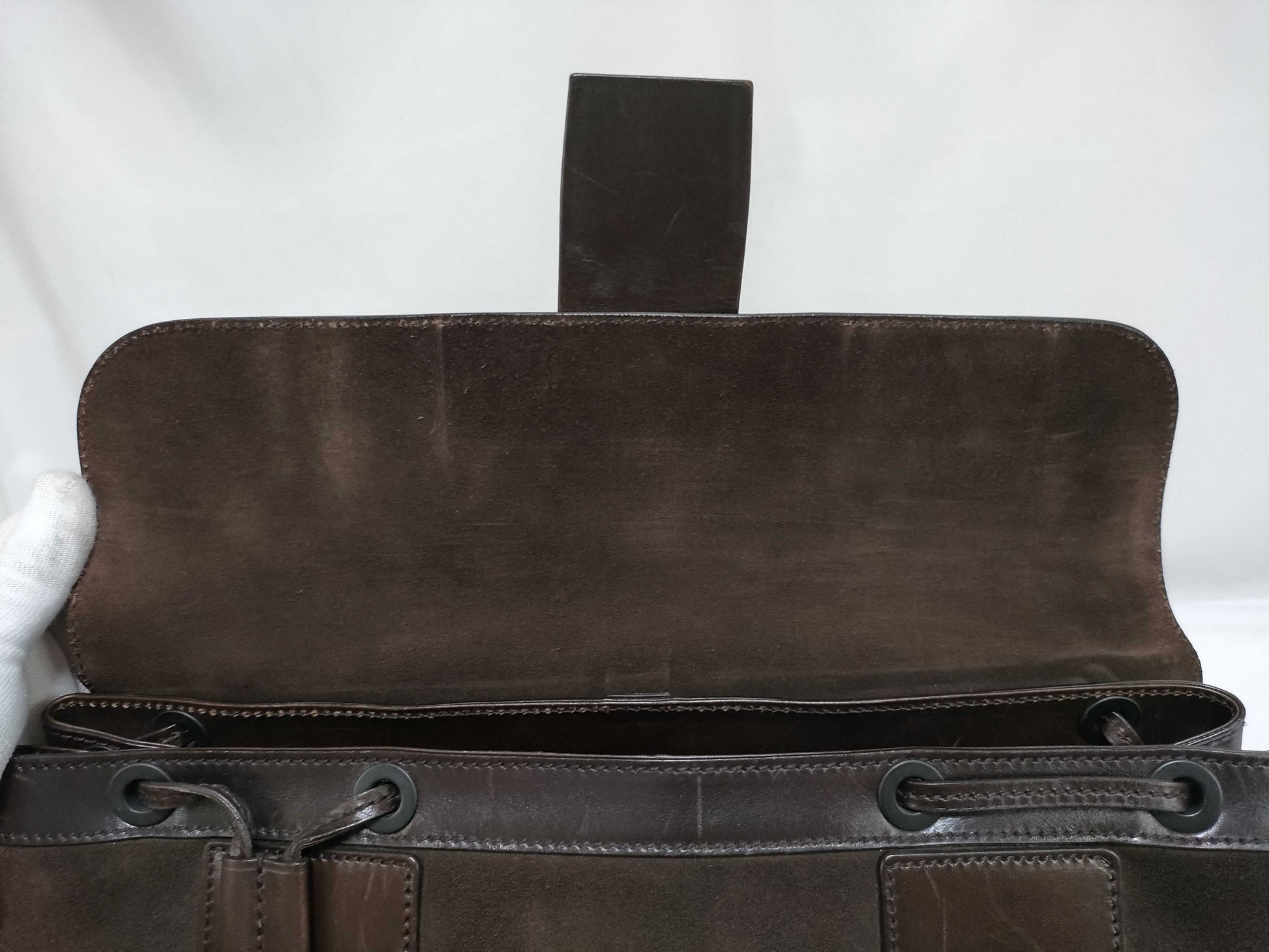 GUCCI 101287 219917 Suede Handbag