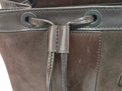 GUCCI 101287 219917 Suede Handbag