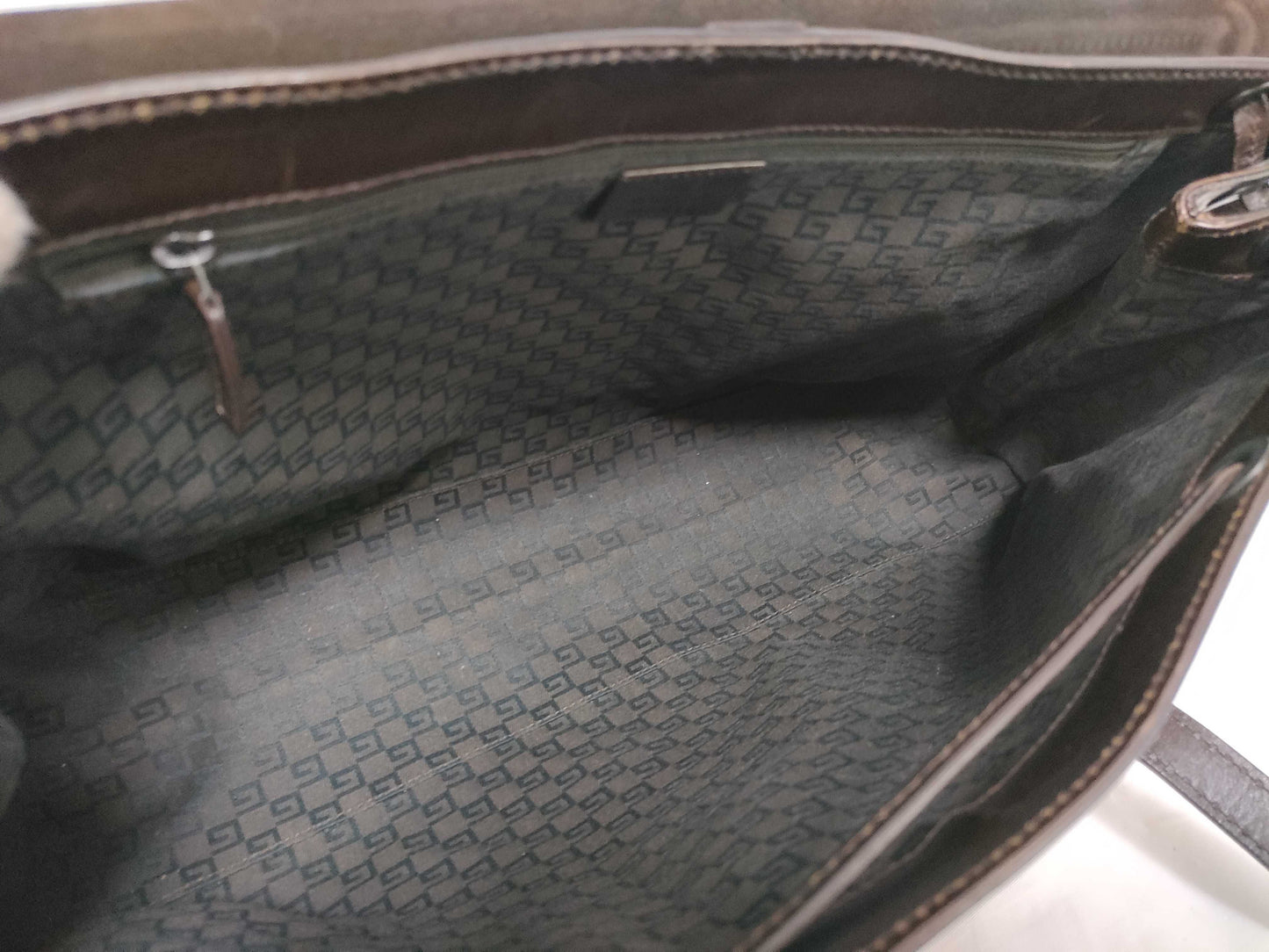 GUCCI 101287 219917 Suede Handbag