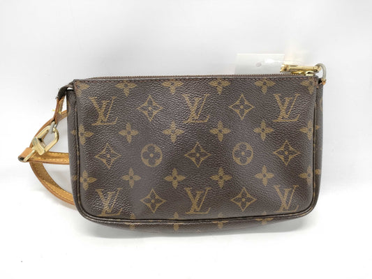 LOUIS VUITTON Monogram M40712 Pochette Accessoires Shoulder Bag with Interchangeable Strap