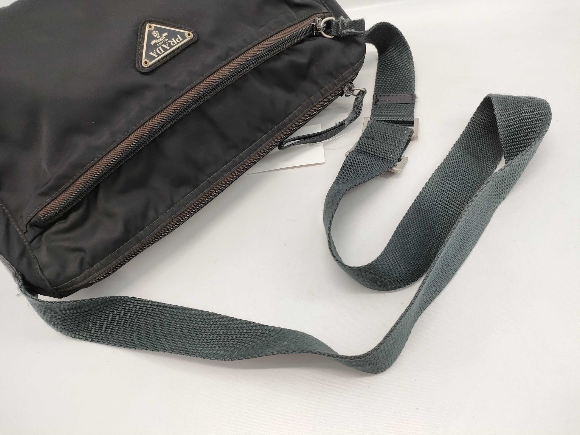 PRADA nylon shoulder bag