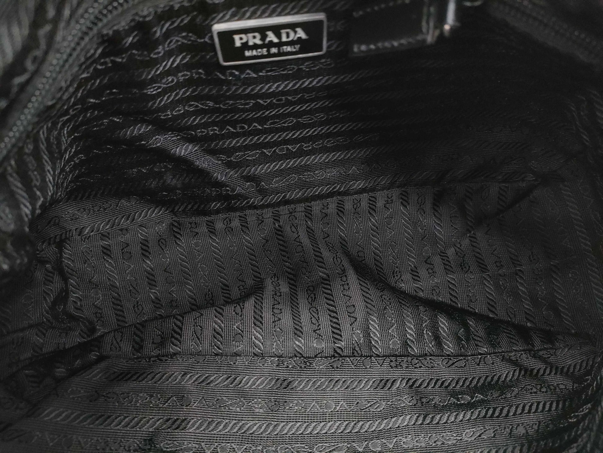 PRADA nylon shoulder bag