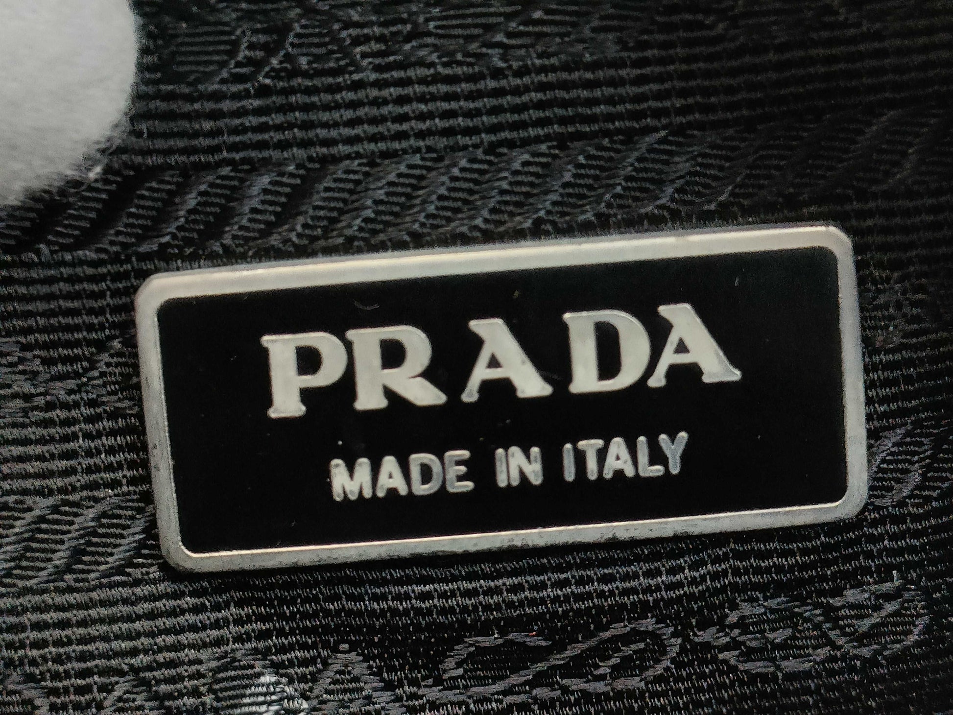 PRADA nylon shoulder bag