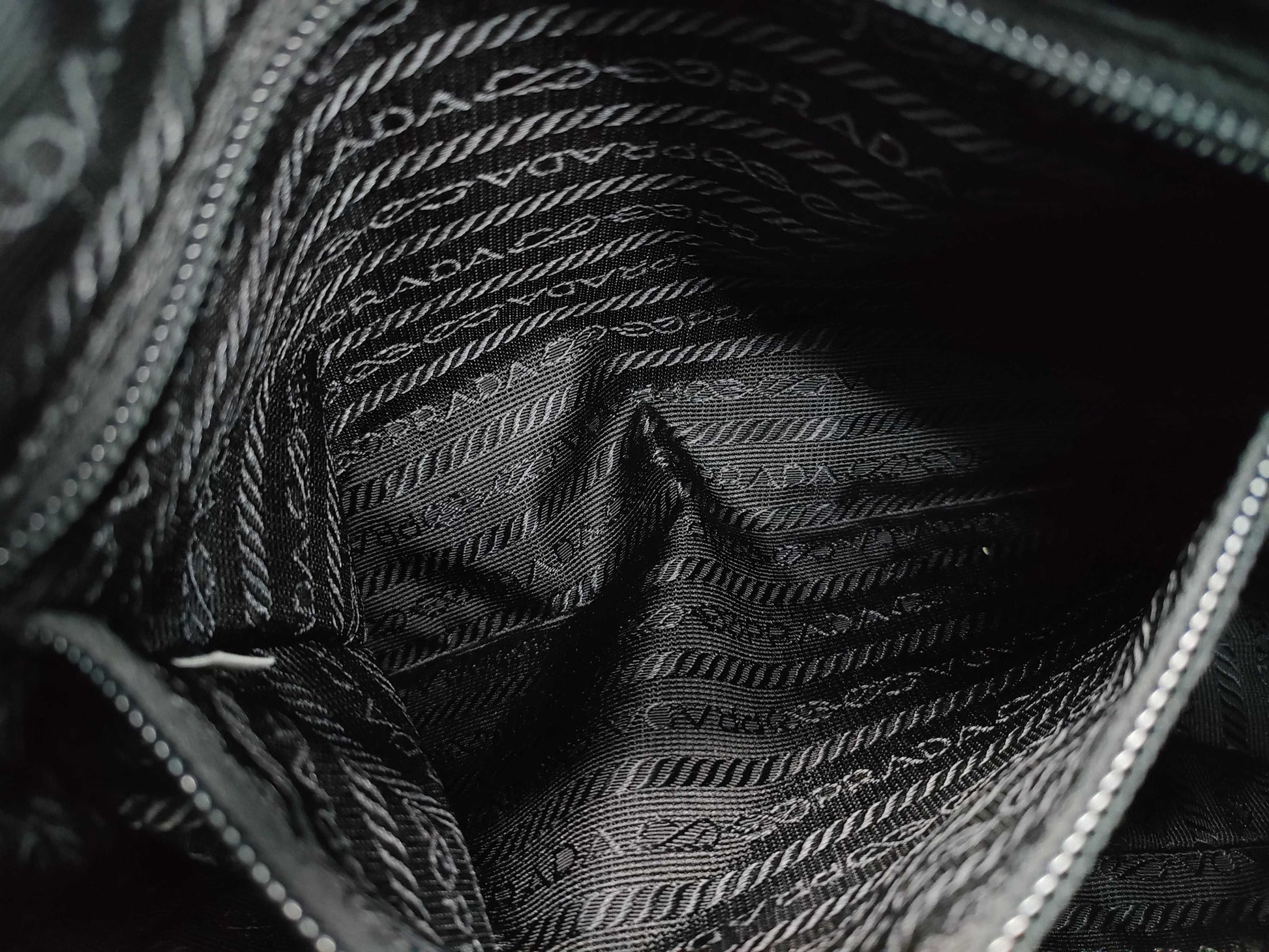 PRADA nylon shoulder bag