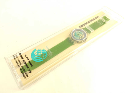 Swatch IN OUR HANDS EARTH SUMMIT Men's Watch
