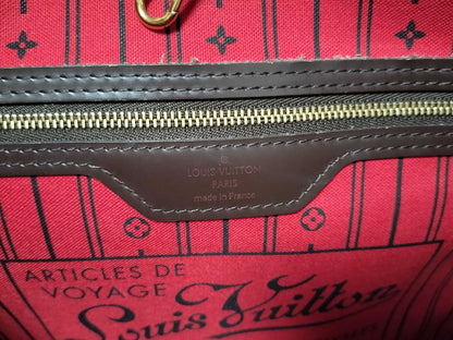 LOUIS VUITTON AR0150 Damier N41358 Neverfull MM Tote Bag
