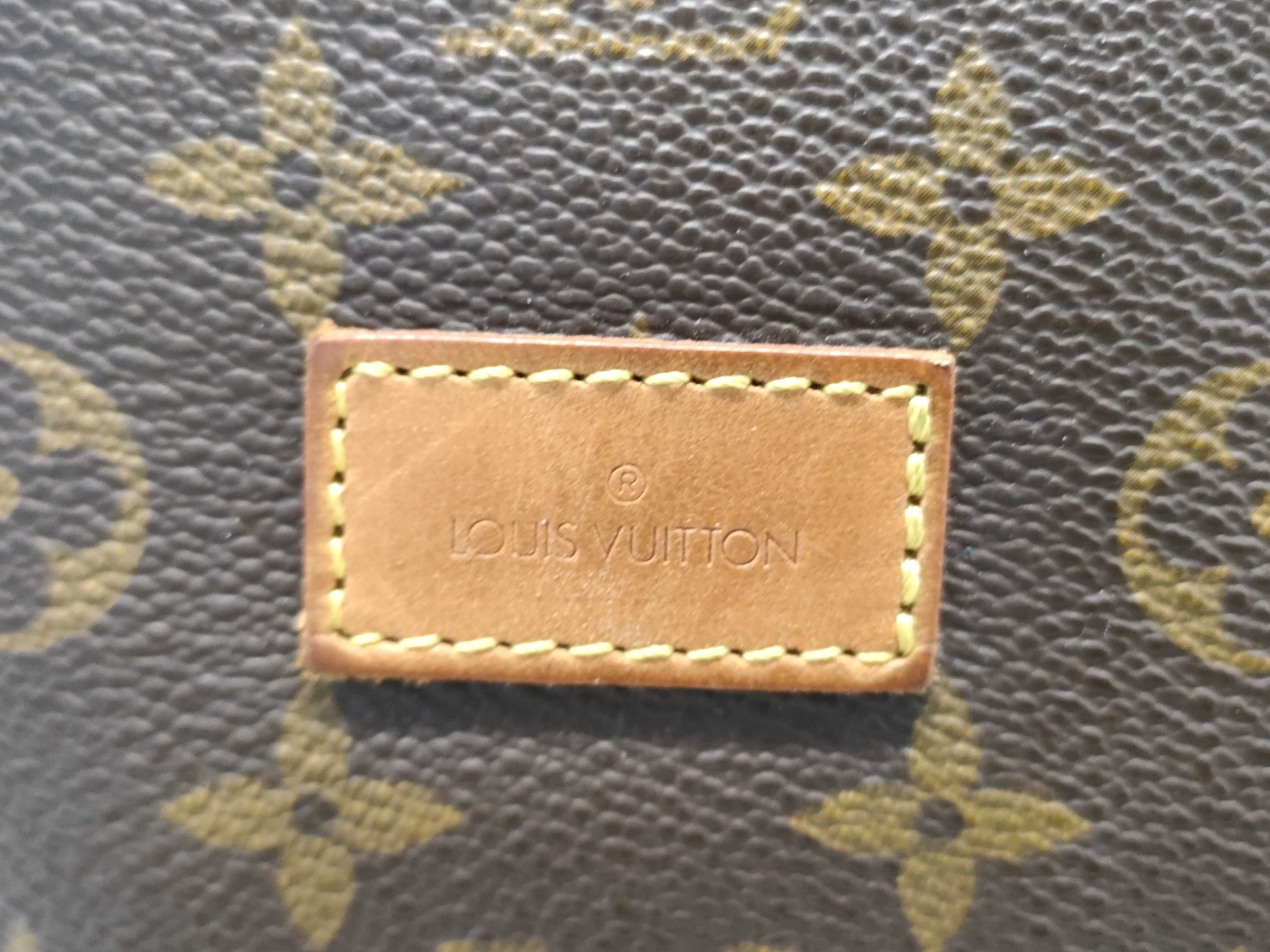 LOUIS VUITTON Monogram Saumur 40 Shoulder Bag