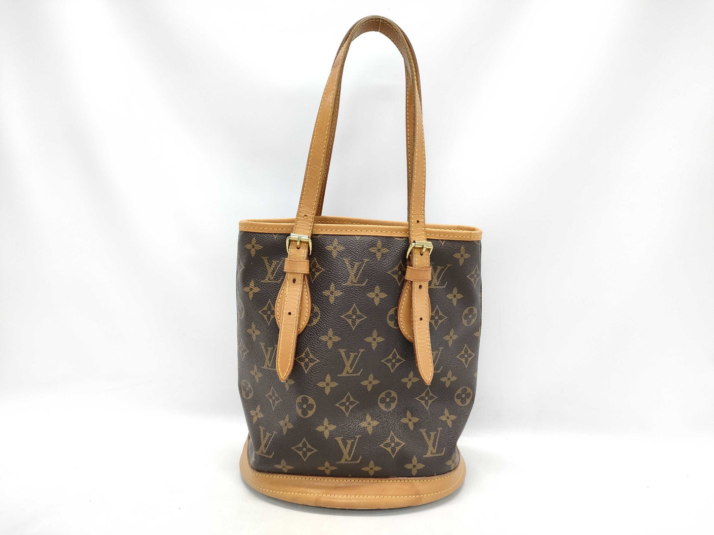 LOUIS VUITTON Monogram M42238 Bucket Tote Bag
