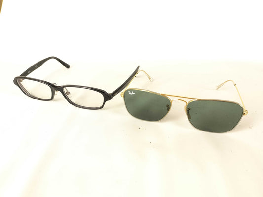  RayBan 2 pieces / Glasses Sunglasses and Glasses