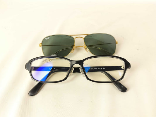  RayBan 2 pieces / Glasses Sunglasses and Glasses